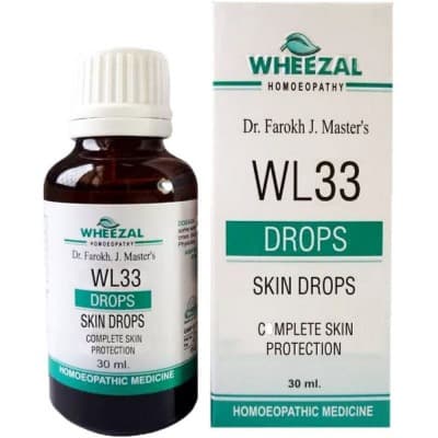 Wheezal Wl 33 Skin Drops 30ML