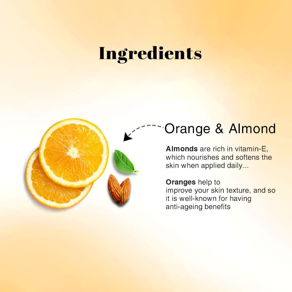 Richfeel Orange Almond Exfoliating Scrub 100 g 4