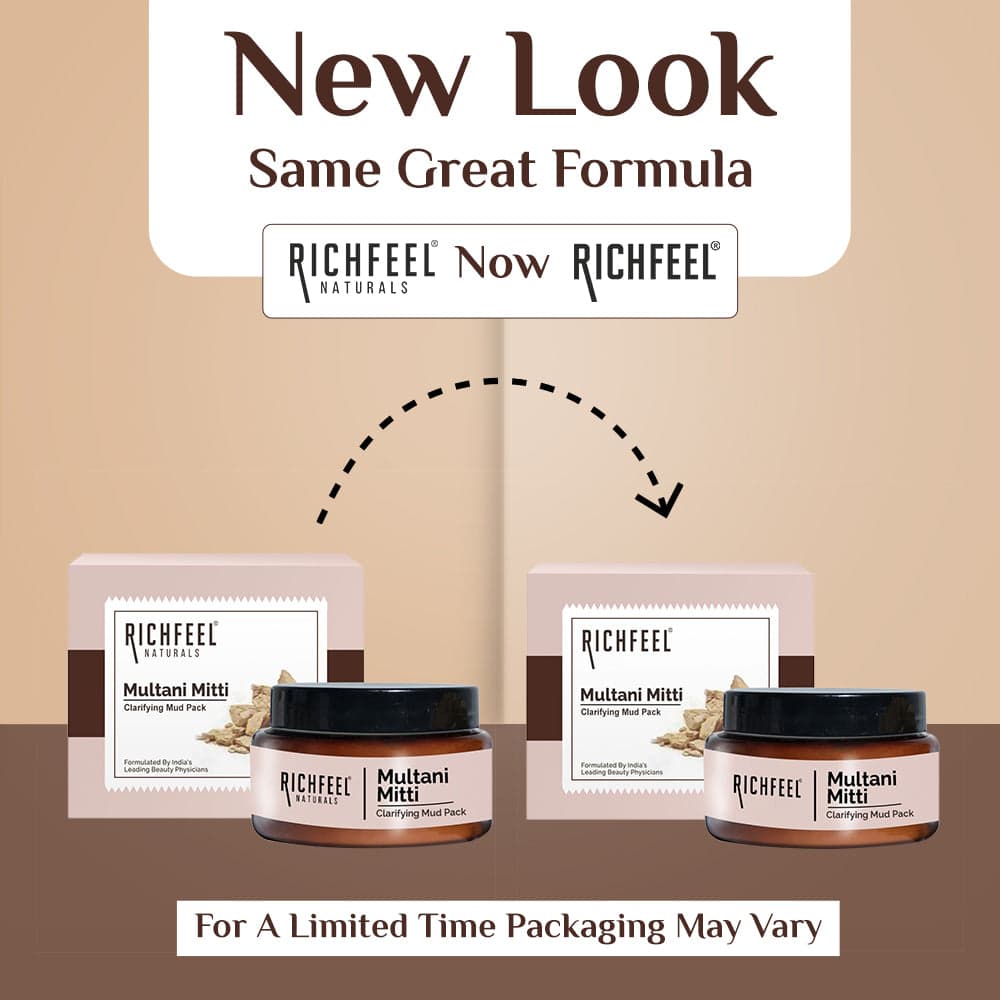 Richfeel Multani Mitti Clarifying Mud Pack 50 g 2