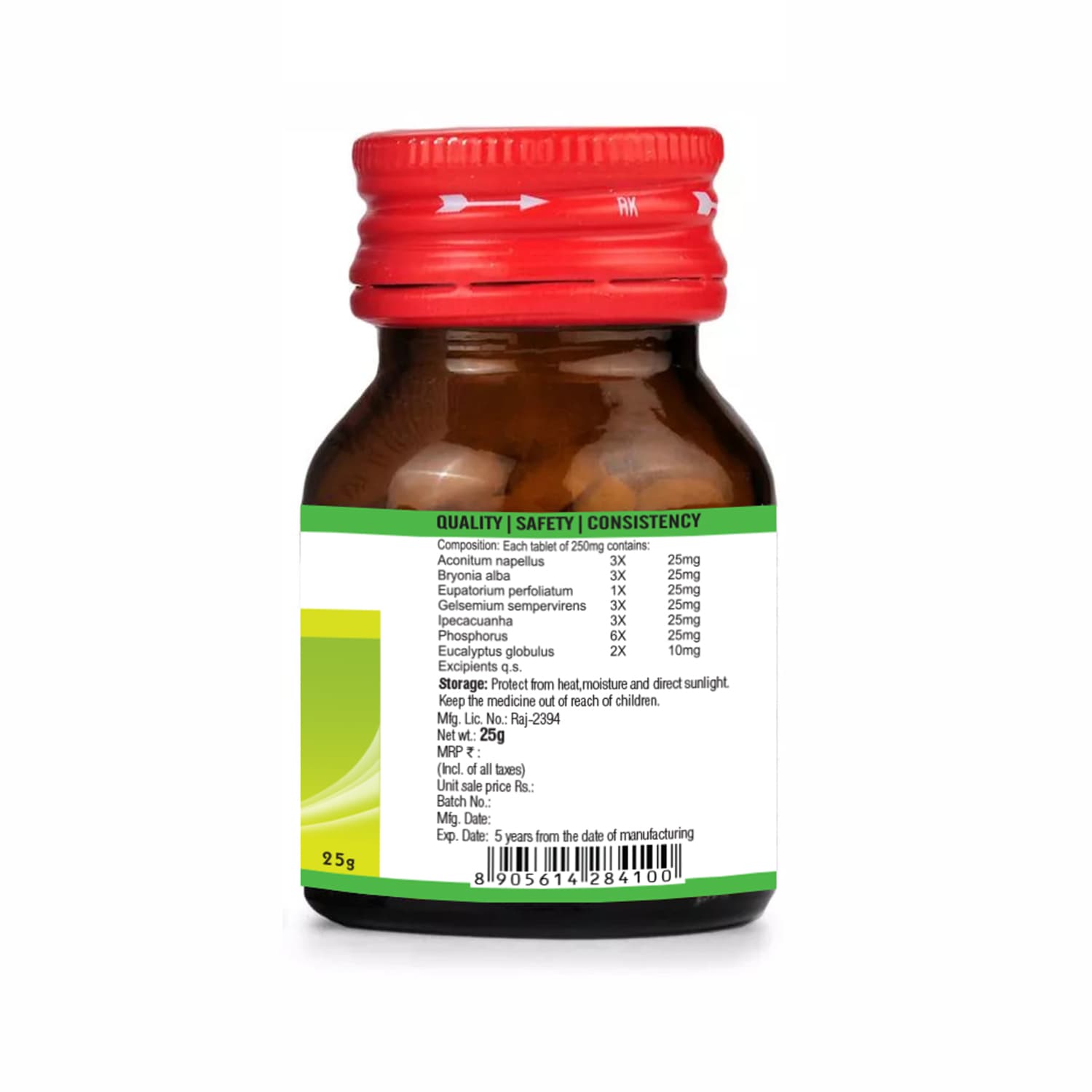 BJain Homeopathic Omeo Flu Tablets 5