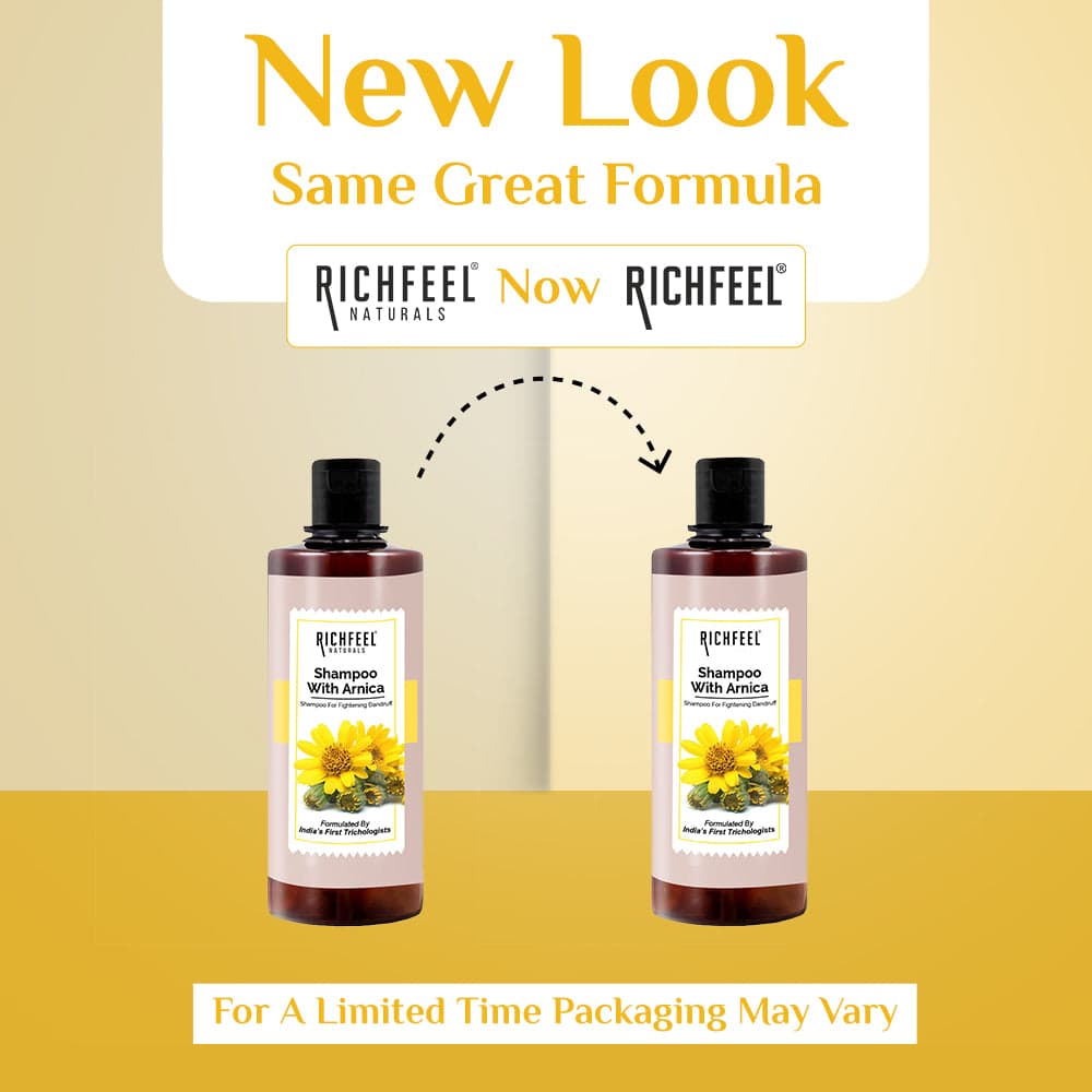 Richfeel Shampoo with Arnica 500 ml 2