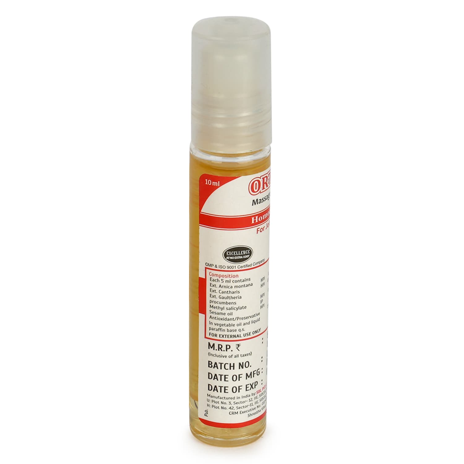 Orthomuv Massage Oil Roll On 3