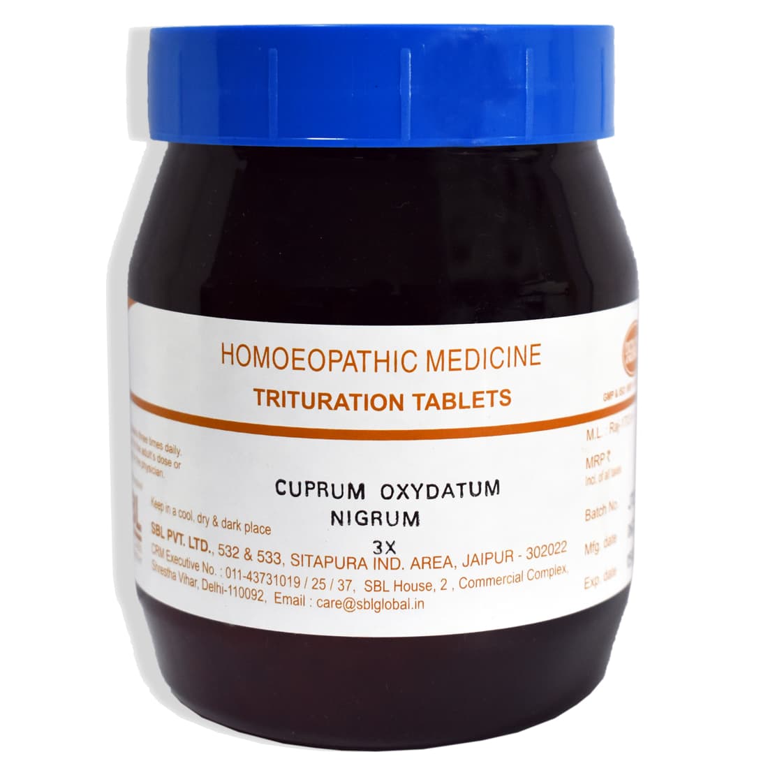 Cuprum Oxydatum Nigrum 3