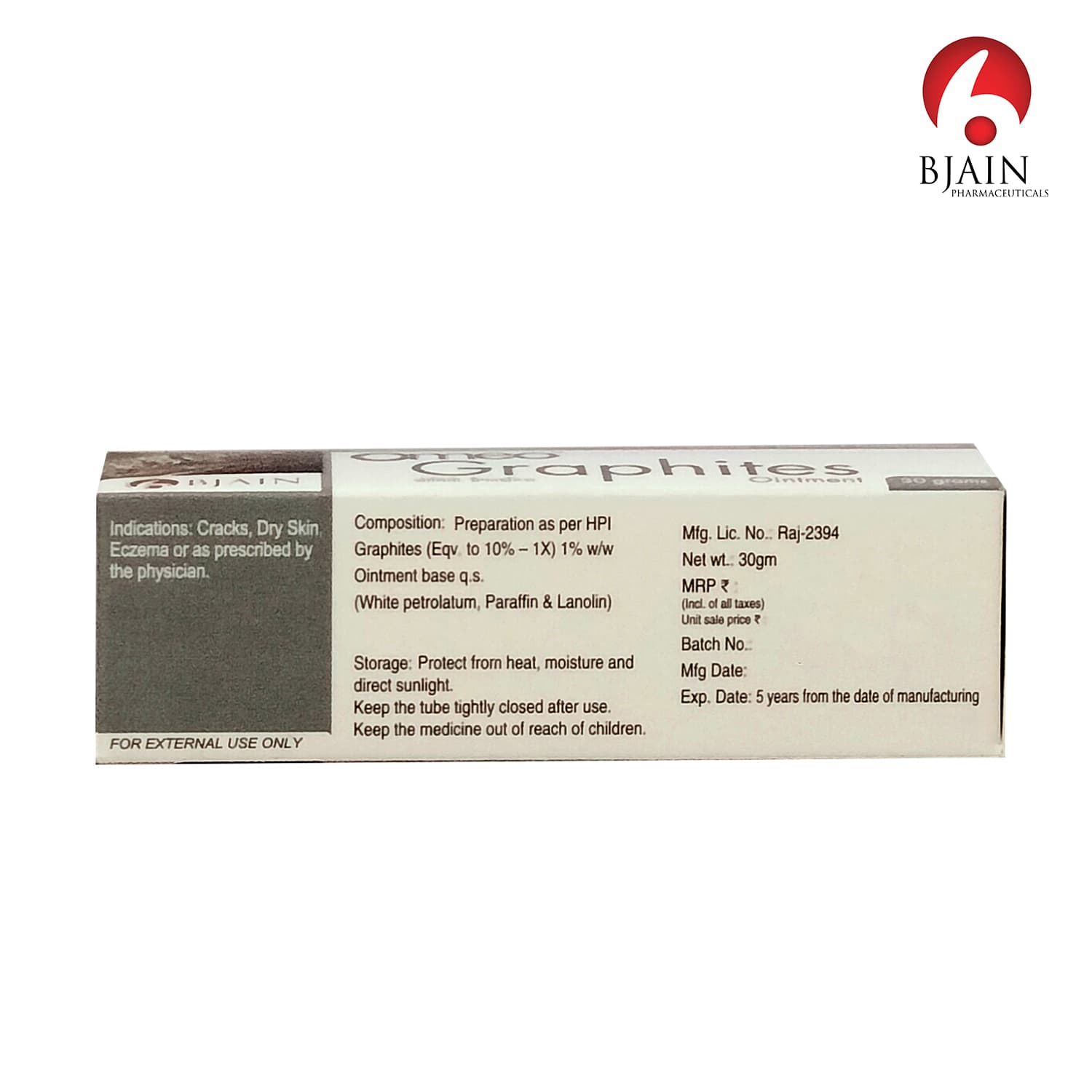 BJain Homeopathy Omeo Graphites Ointment 2
