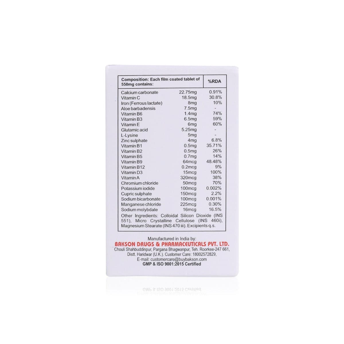 VITAMIN D PLUS 30 TABLET 4