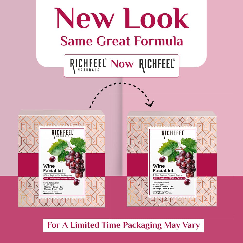 Richfeel Wine Facial Kit 30 gm 2