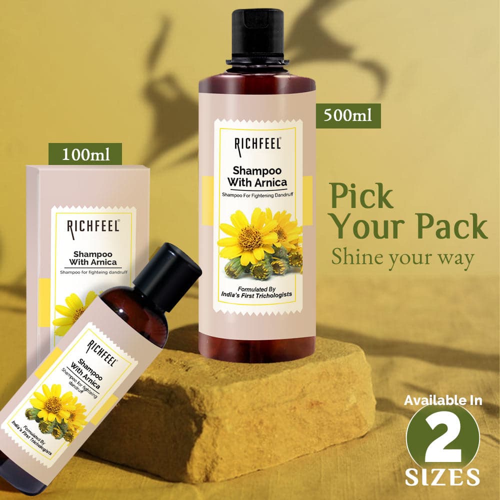 Richfeel Shampoo with Arnica 500 ml 8