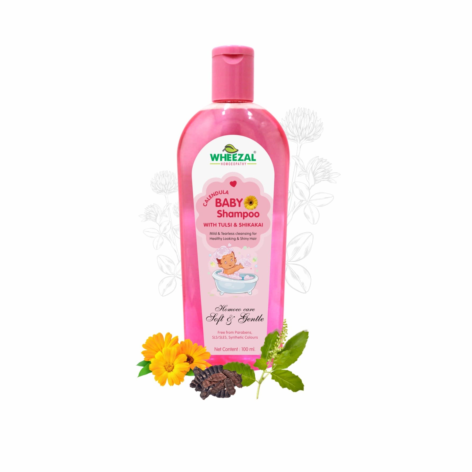 WHEEZAL CALENDUAL BABY SHAMPOO 2