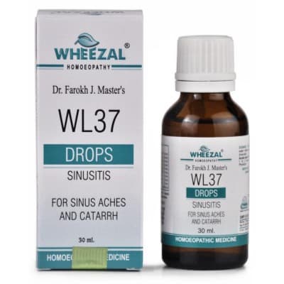 Wheezal Wl 37 Sinusitis Drops 30ML 2