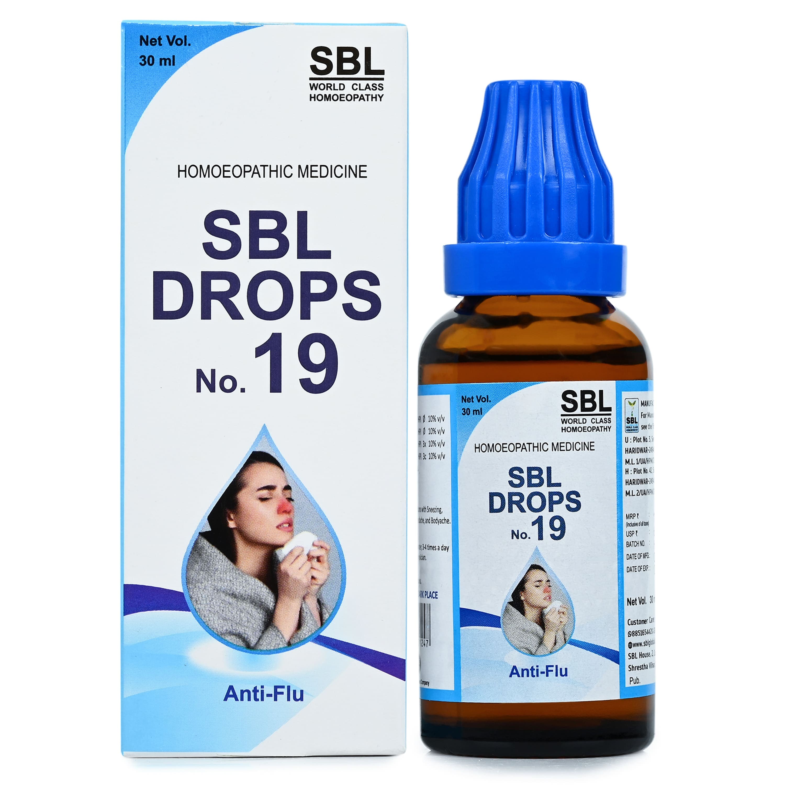 SBL Drops No. 19 (Anti Flu)