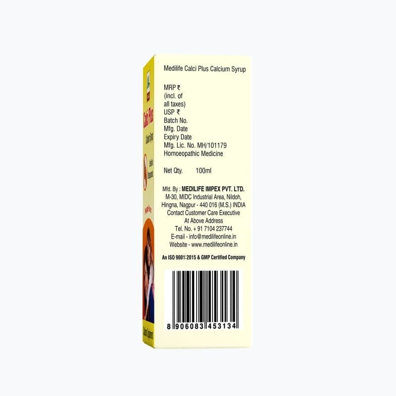 Medilife Calci Plus Syrup 4