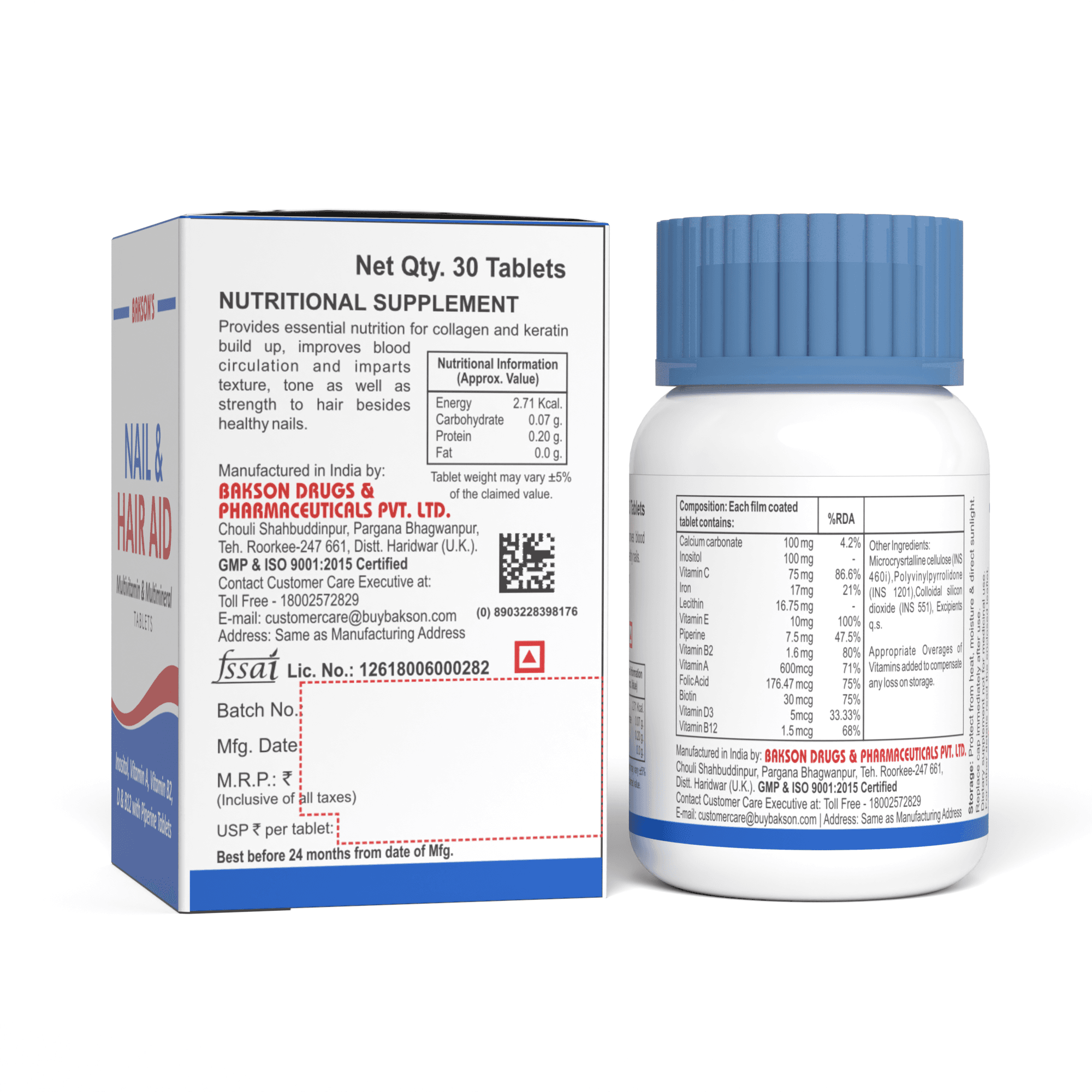NAIL & HAIR AID 30 TABLET 7