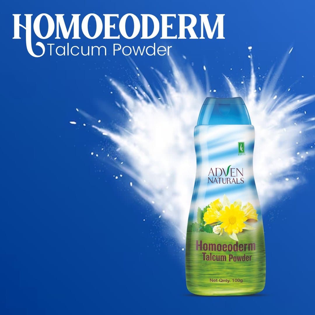 HOMOEODERM TALCUM POWDER 100 GM 4