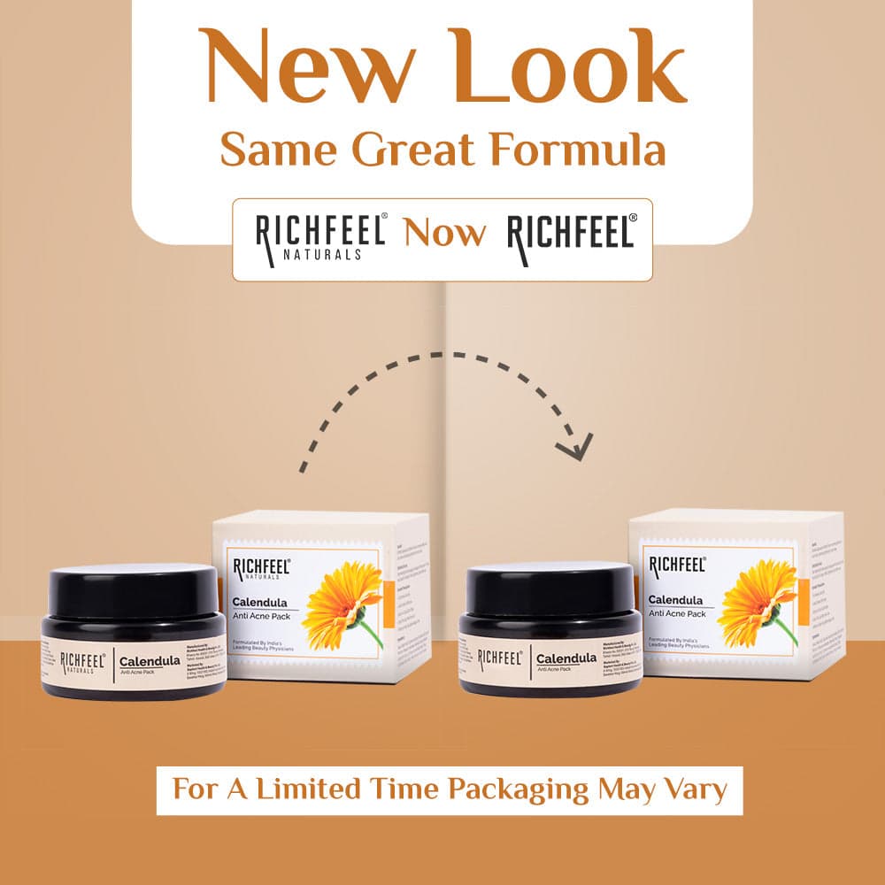 Richfeel Calendula Anti Acne Pack 50 g 2
