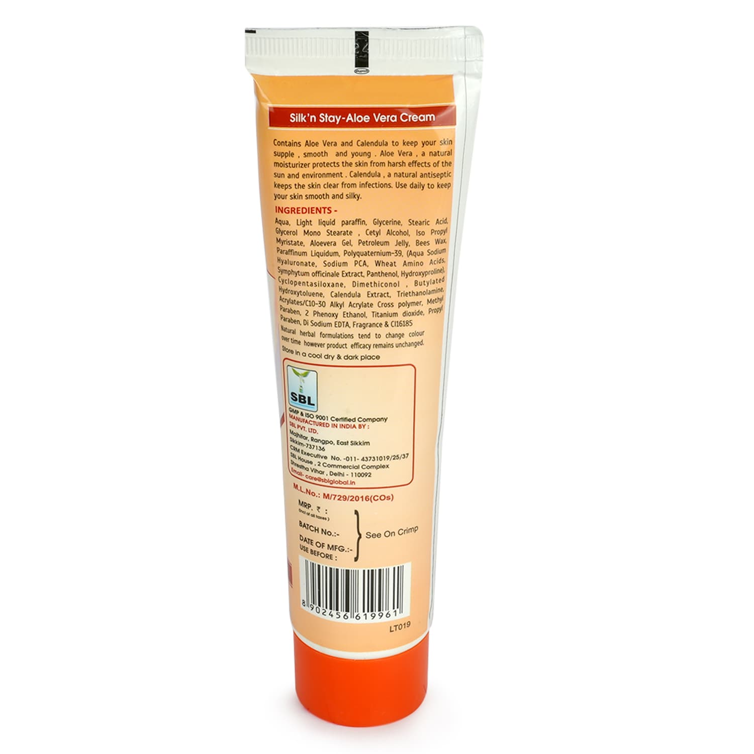 Silk n Stay Aloe Vera Cream (For Normal/Dry skin) 12