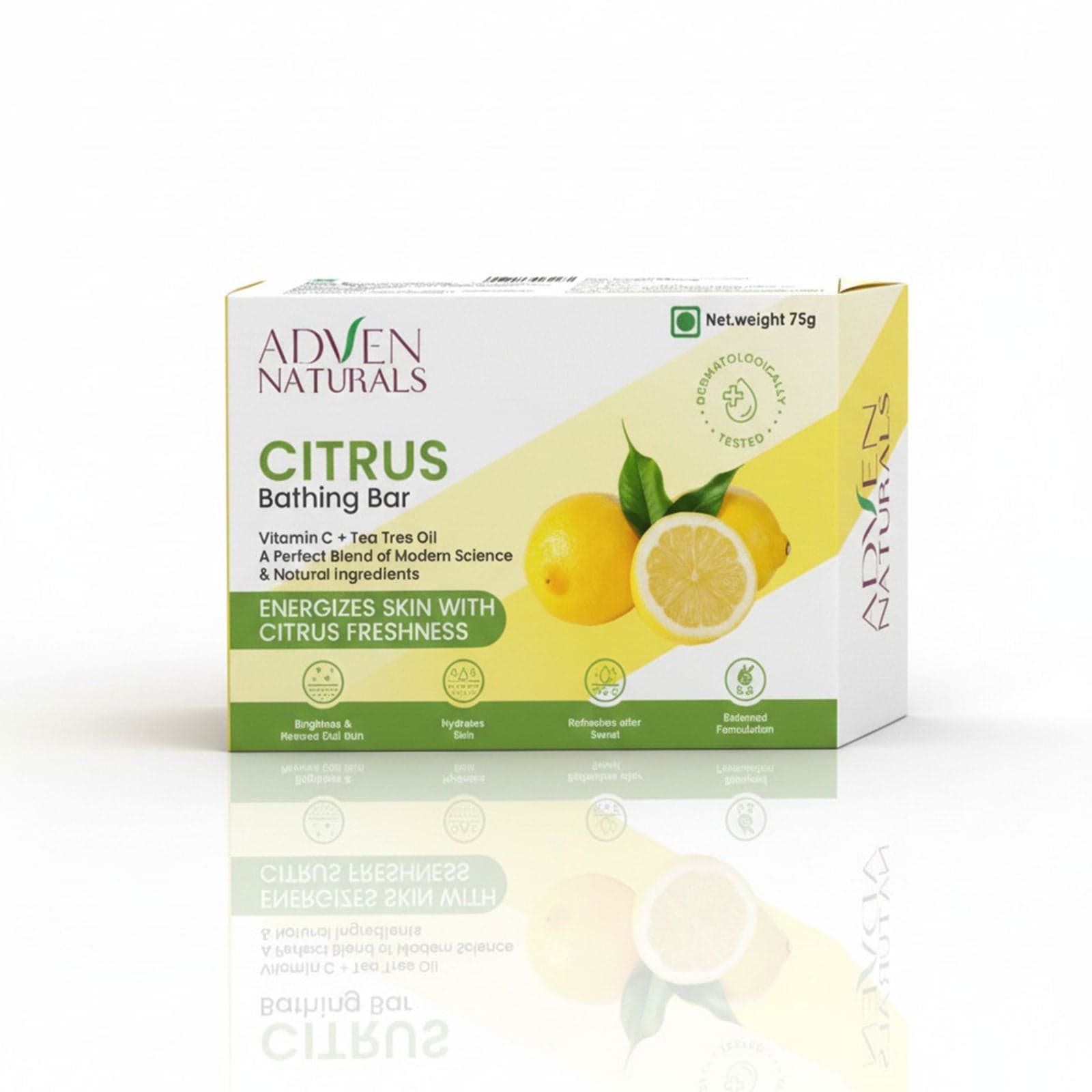 Adven Naturals Citrus Bar Soap