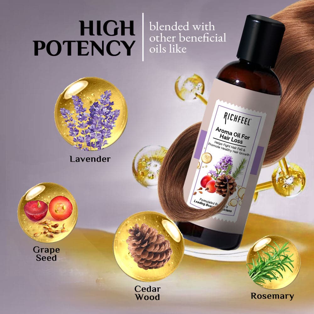Richfeel Aroma Oil for Hair Loss 100 ml 3