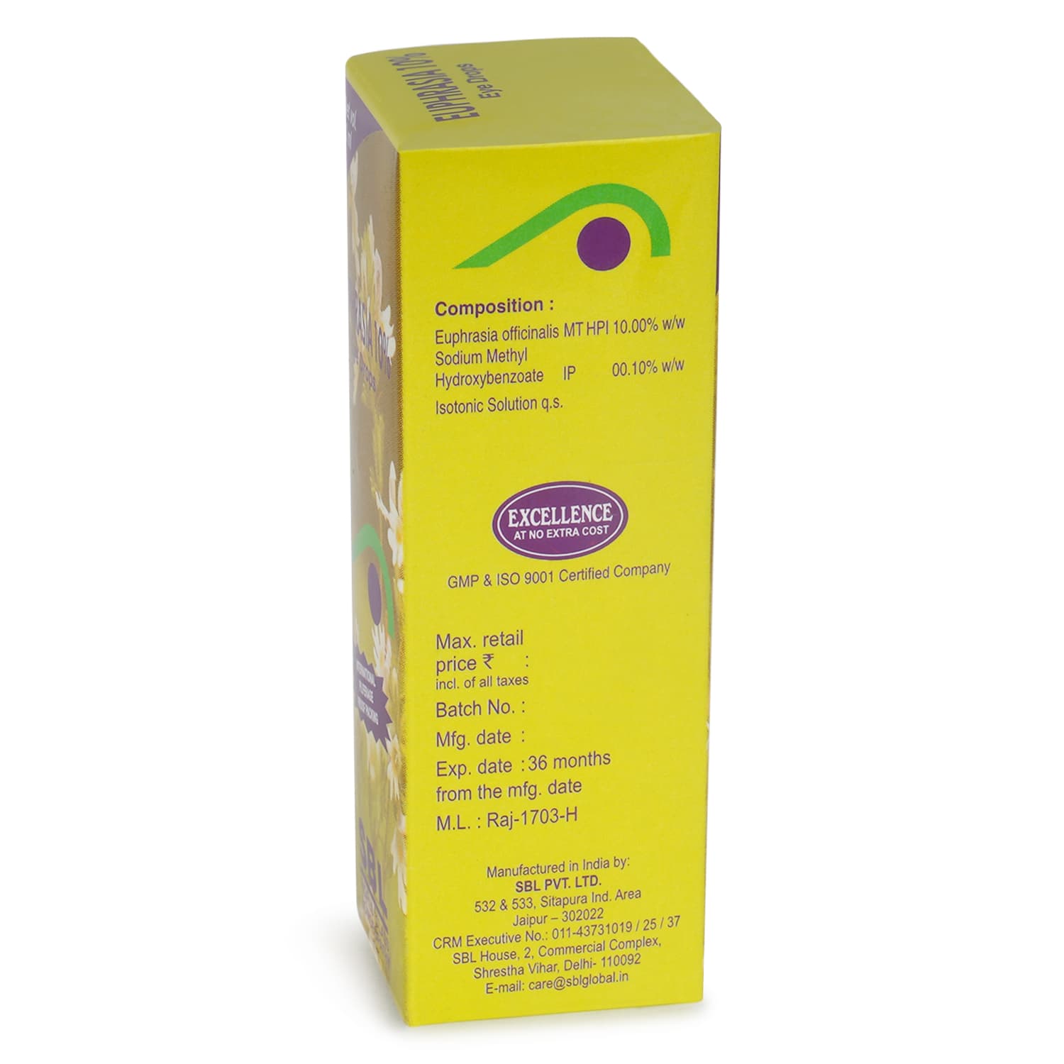 Euphrasia 10% Eye Drops 5