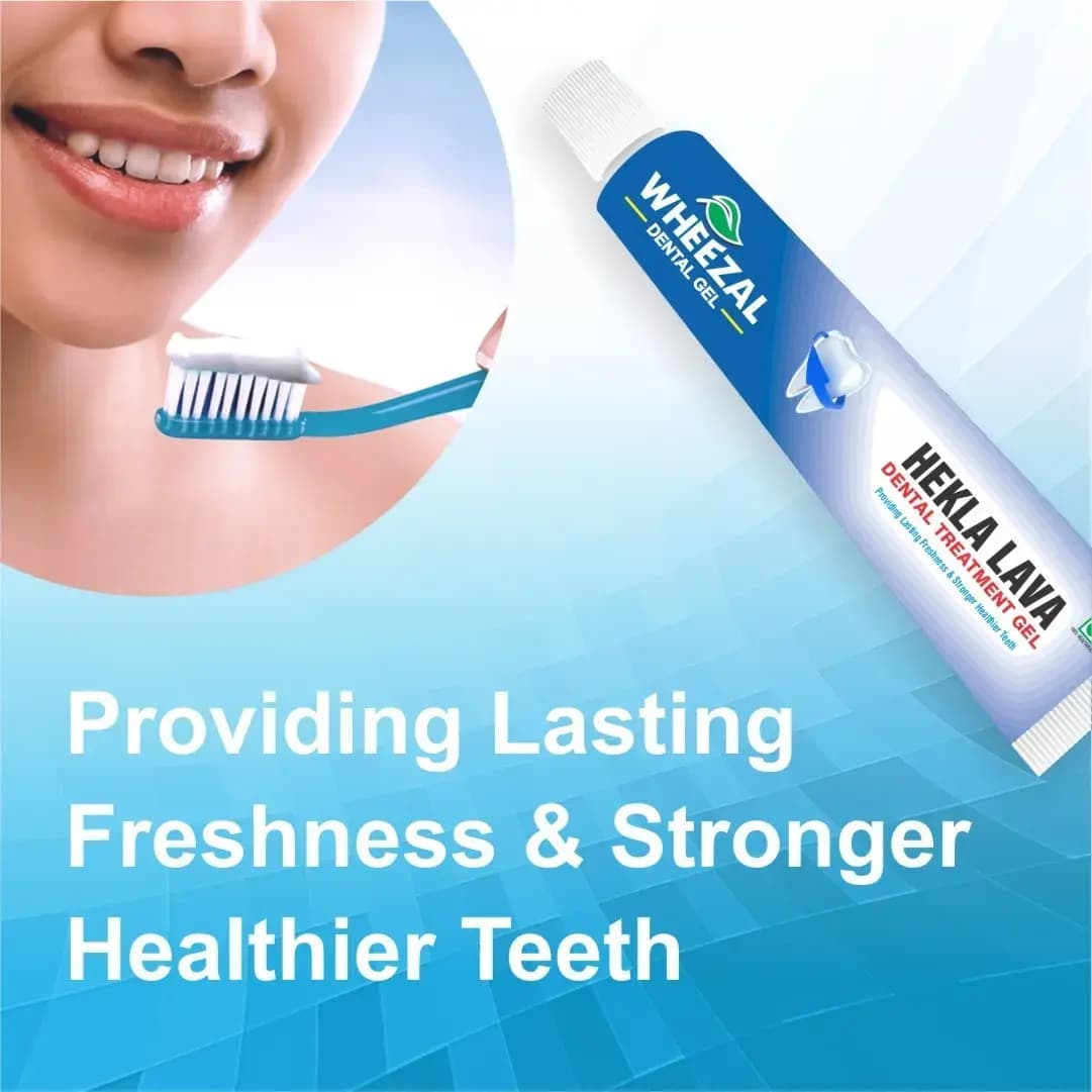 Wheezal Hekla Lava Dental Gel (100g) 3