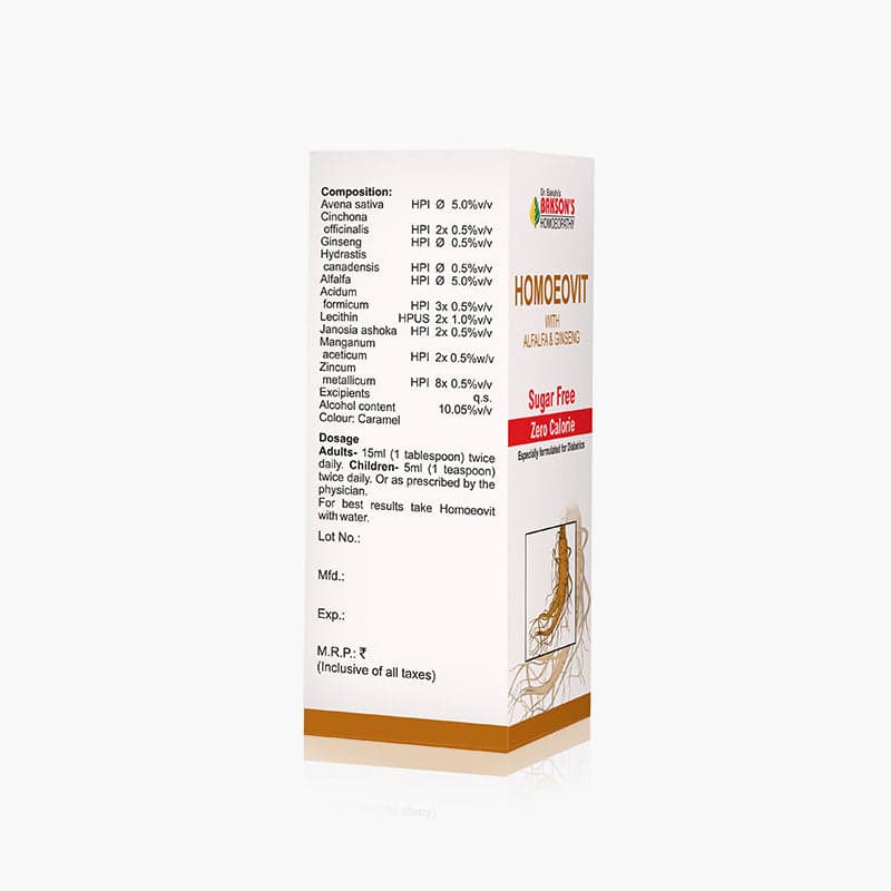 HOMOEOVIT (SUGAR FREE) 2