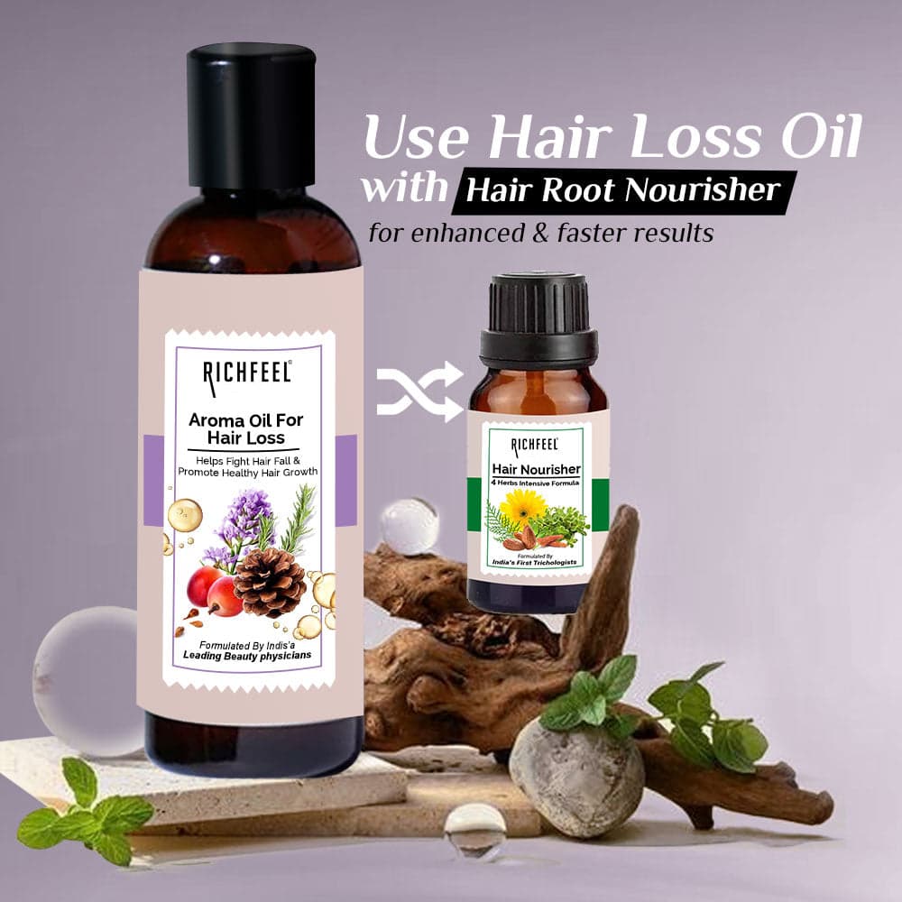 Richfeel Aroma Oil for Hair Loss 100 ml 8