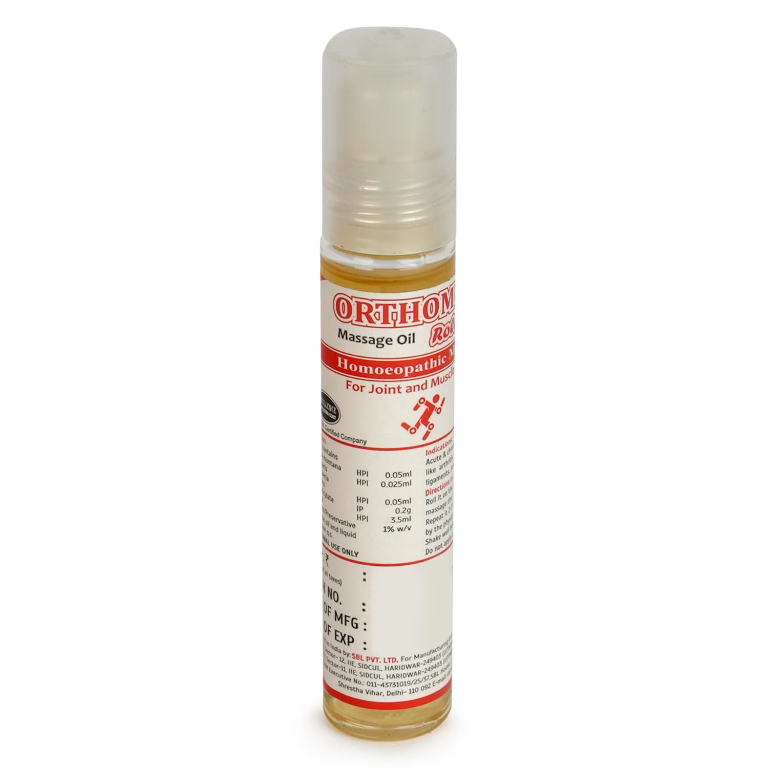 Orthomuv Massage Oil Roll On 4