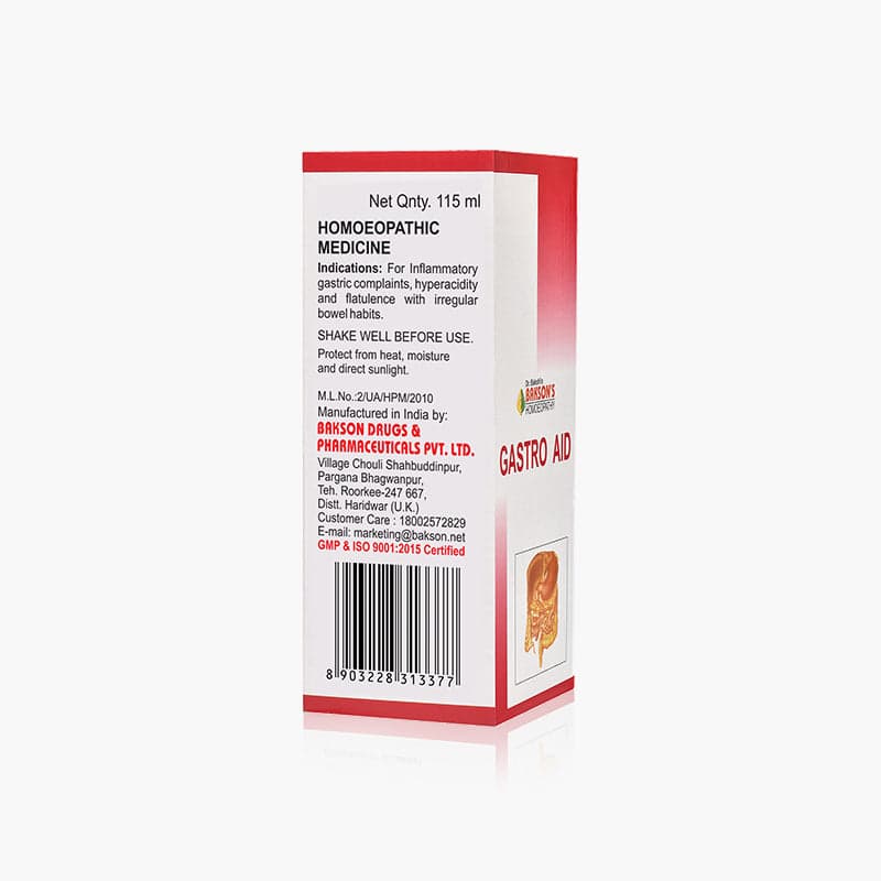 GASTRO AID SYRUP 4