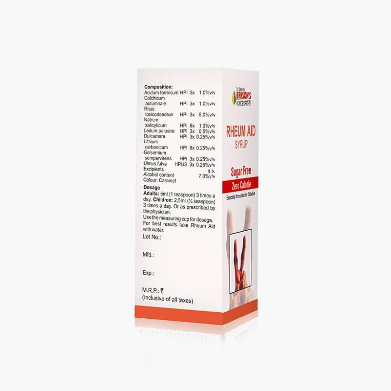 RHEUM AID SYRUP (SUGAR FREE) 3