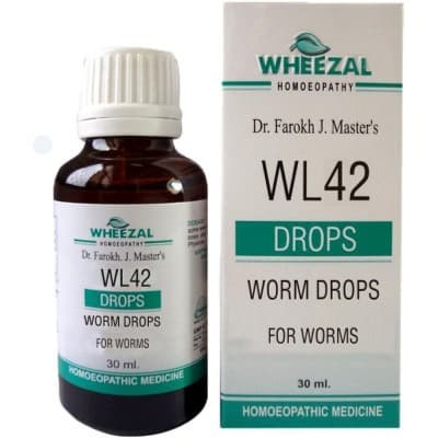 Wheezal Wl 42 Worms Drops 30ML 2