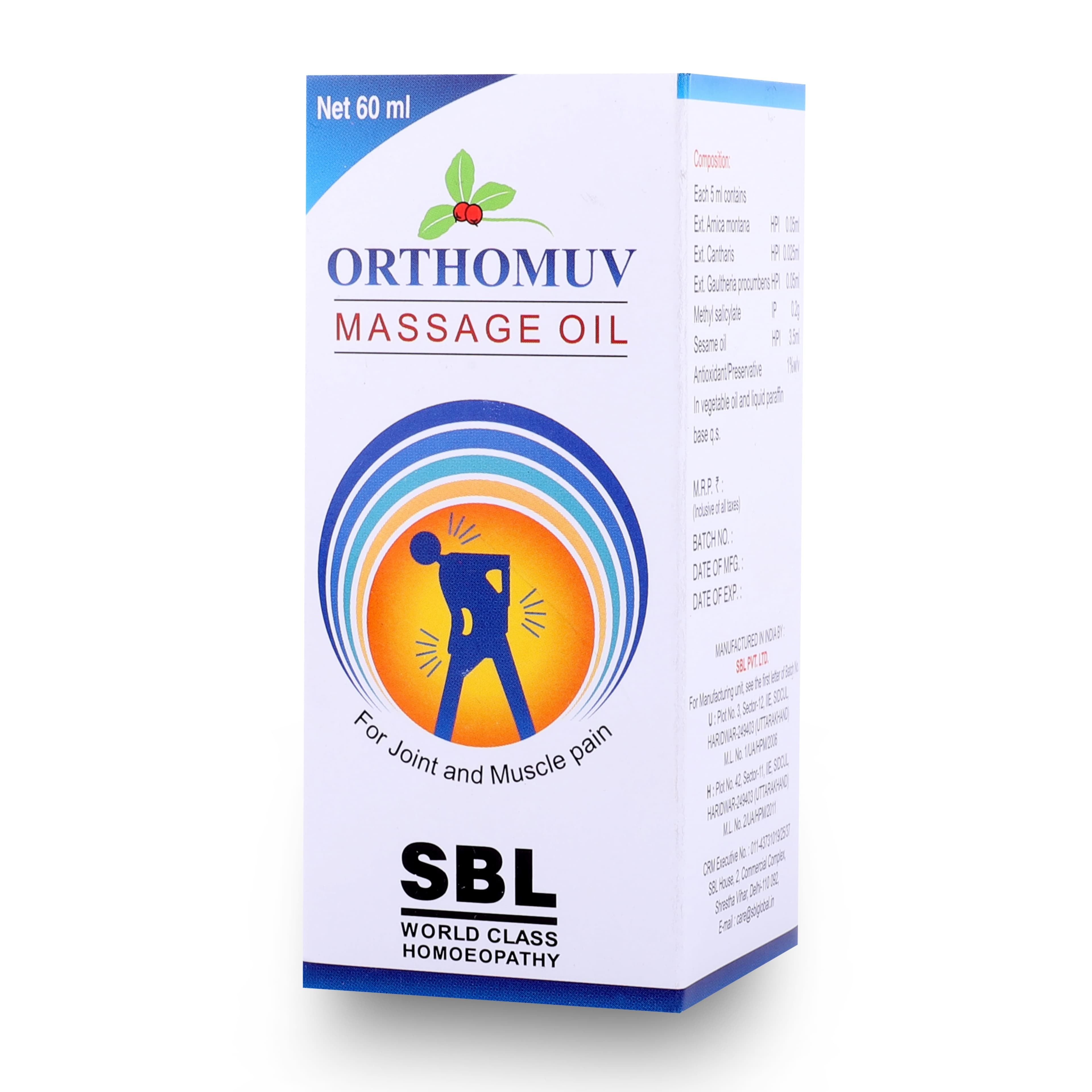 Orthomuv Massage Oil 9
