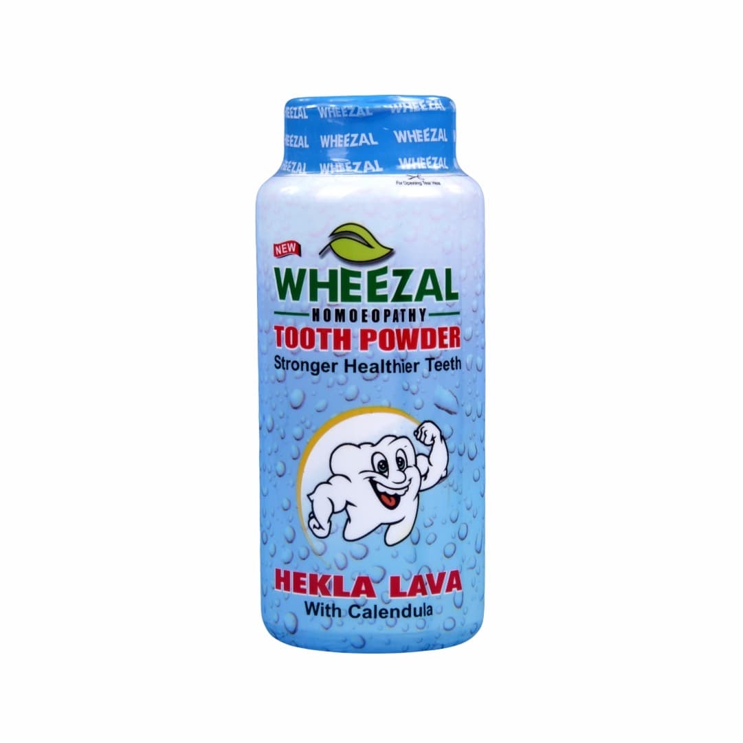 Wheezal Hekla Lava Tooth Powder 2