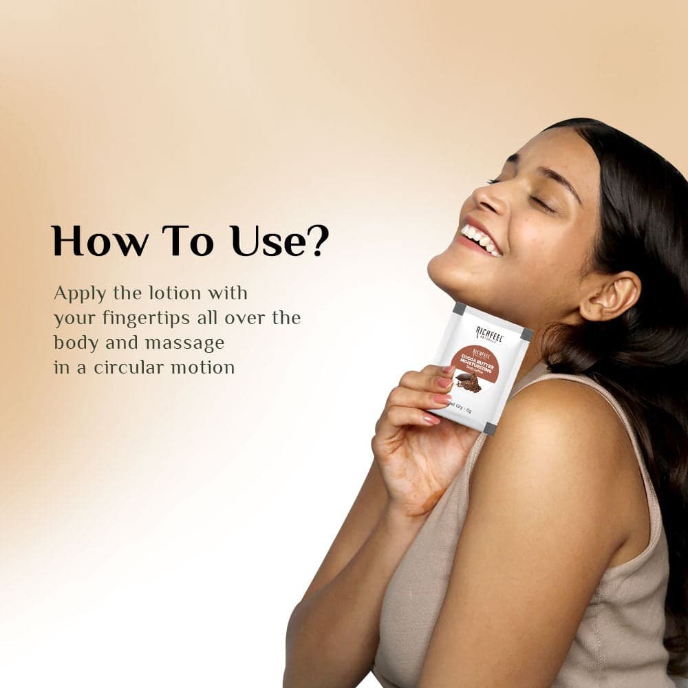 Richfeel Cocoa Butter Moisturizing Body Lotion 6Ml 6