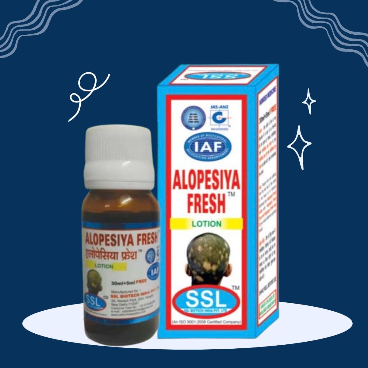 ALOPESIYA FRESH LOTION 35ML SSL BIOTECH