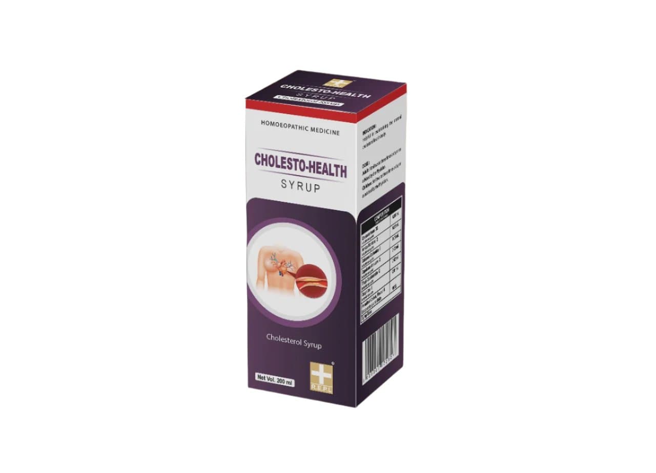 CHOLESTO HEALTH SYRUP 200 ML REPL