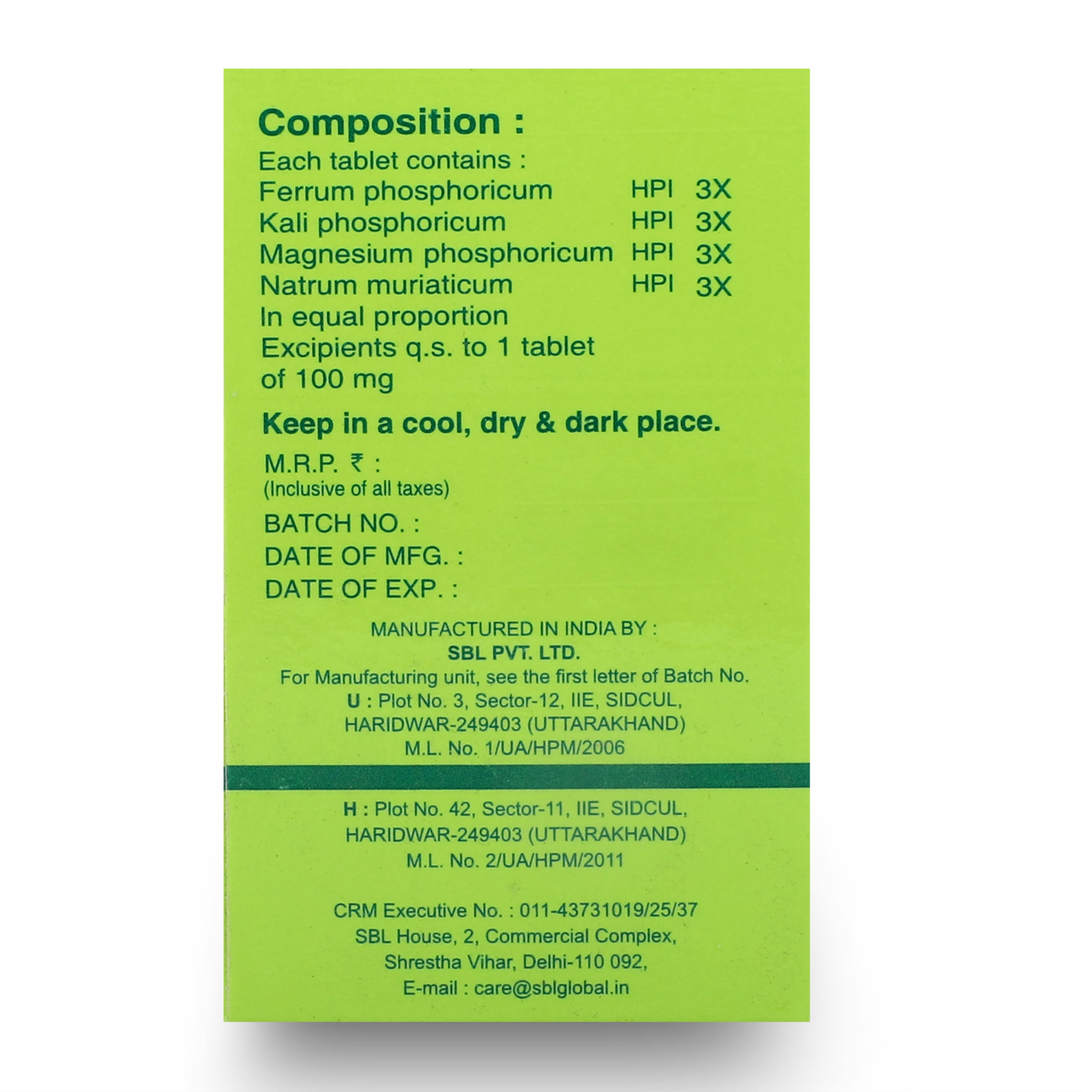 Bio Combination No 12 10