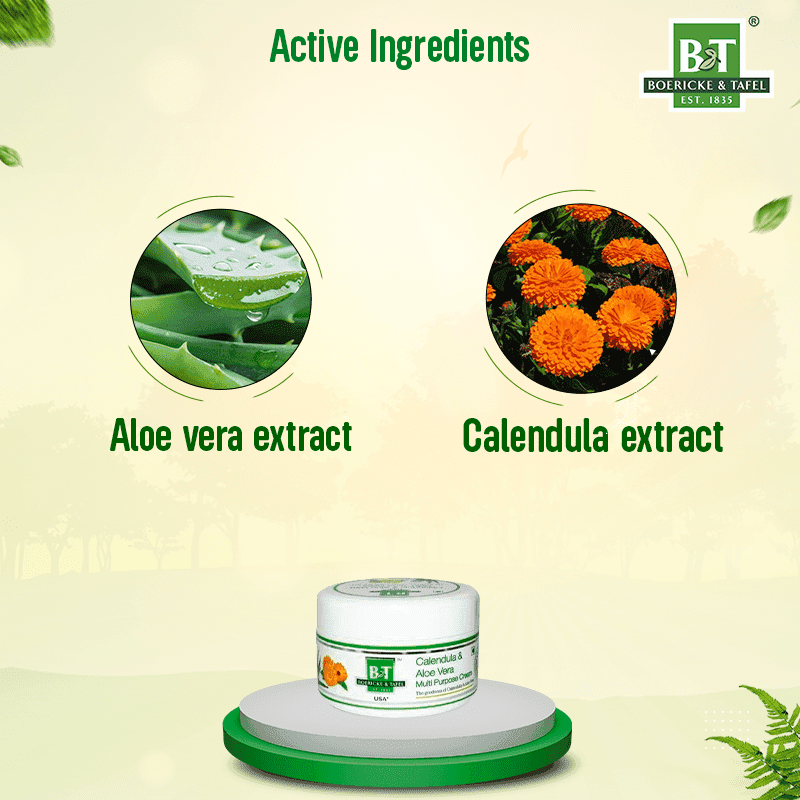 B&T Calendula & Aloe Vera multipurpose cream 3