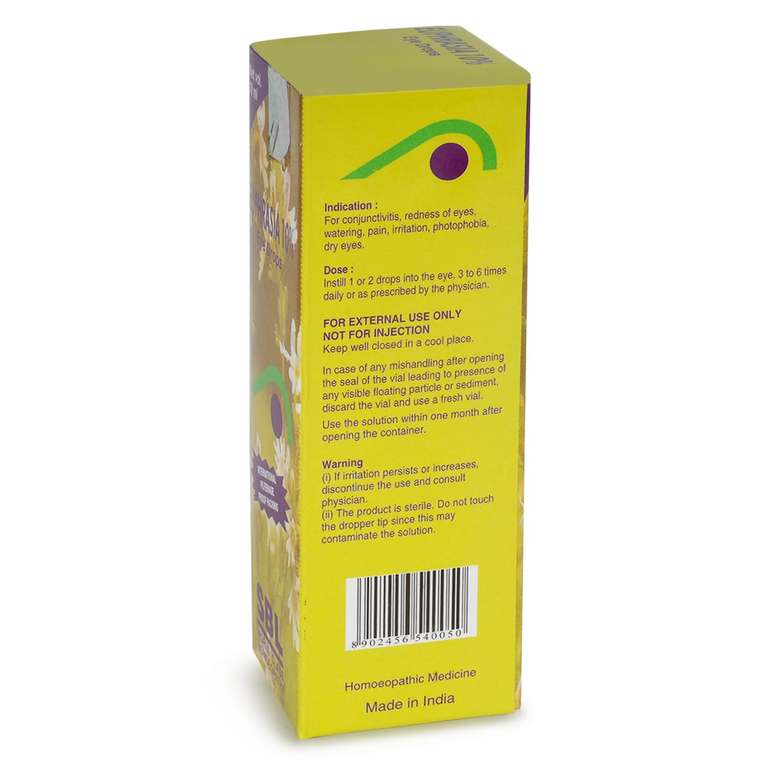 Euphrasia 10% Eye Drops 4