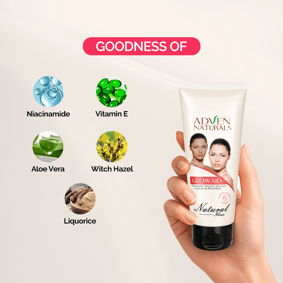 Adven Naturals GLOW AID CREAM 100 GM 6