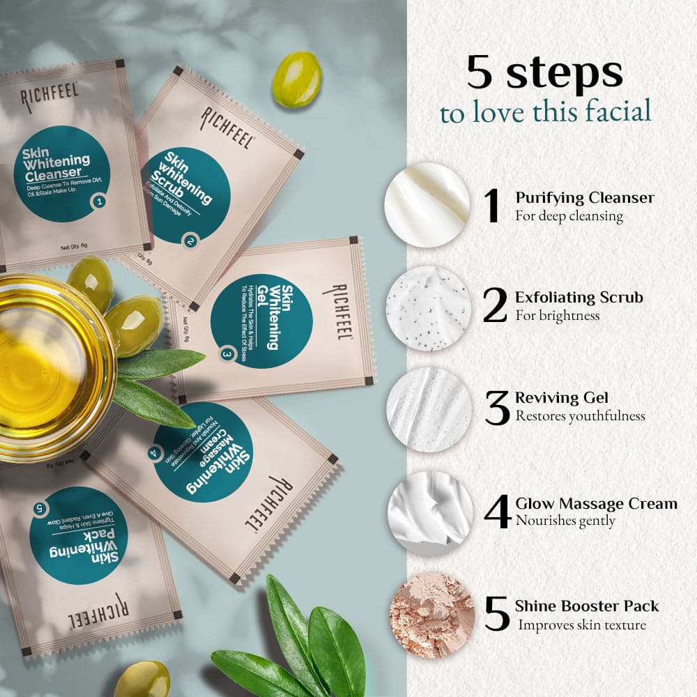 Richfeel Skin Whitening Facial Kit 30 g 4
