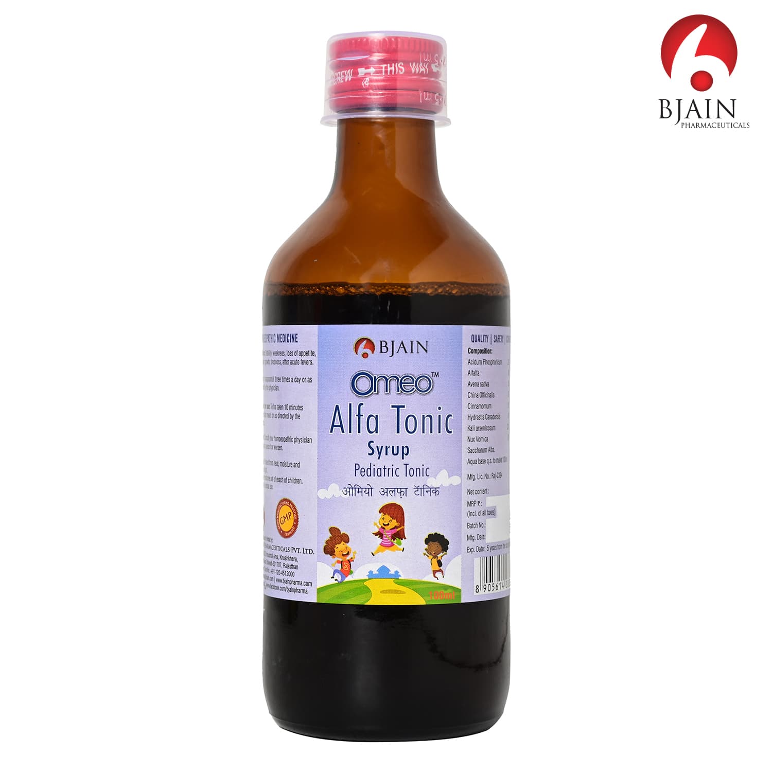 BJain Omeo Alfa Tonic Syrup (Pediatric) 3