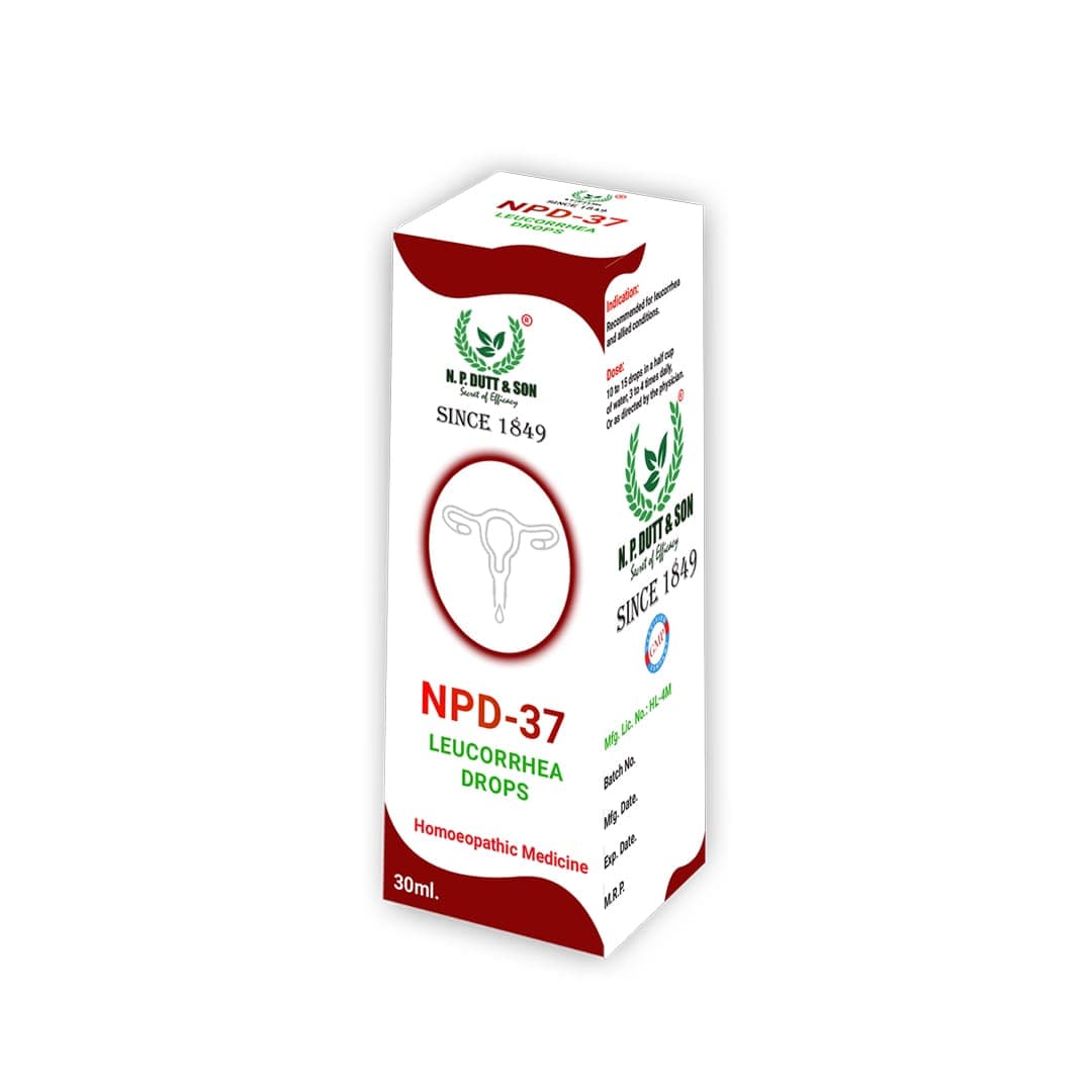 NPD DROP No. 37 for leucorrhea