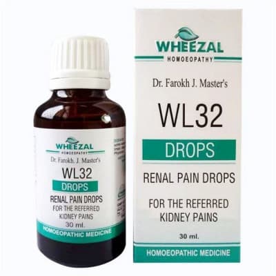 Wheezal Wl 32 Renal Pain Drops 30ML 2