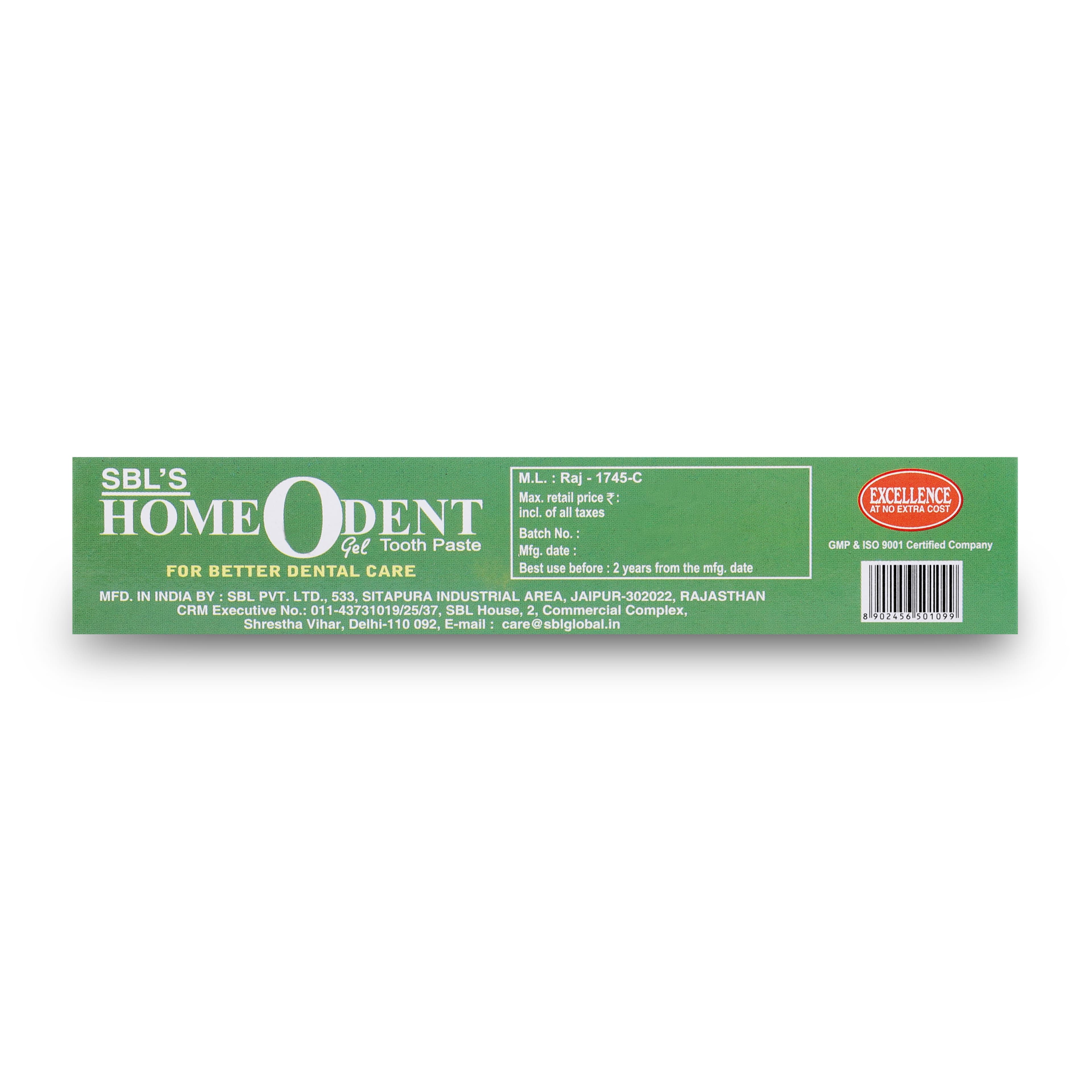 Homeodent Tooth Paste (Saunf Gel) 5