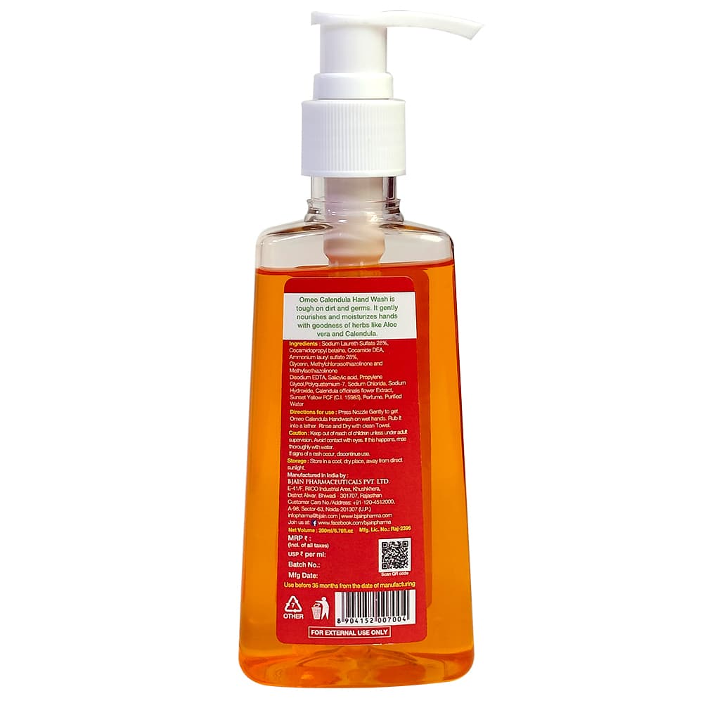 BJain Omeo Calendula Hand Wash 3