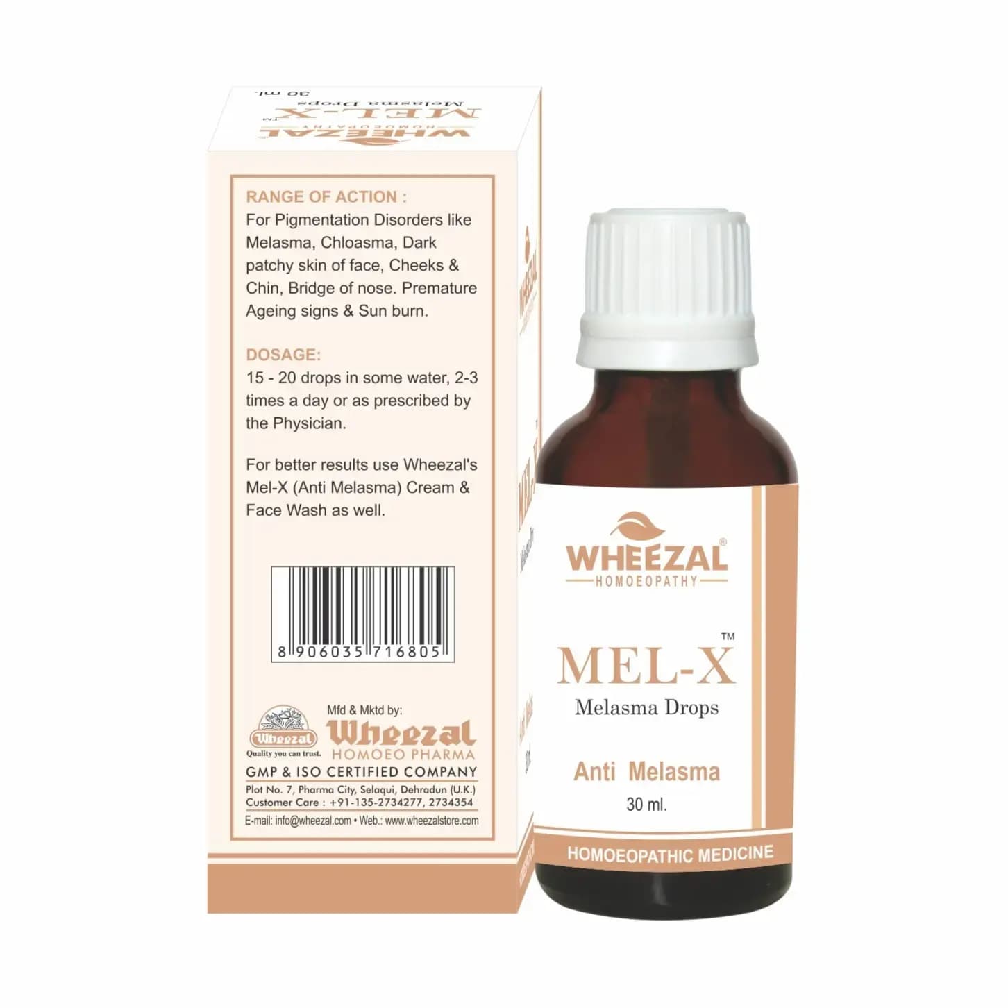 MEL X Melasma Drops (Anti Melasma) 30 ml 3