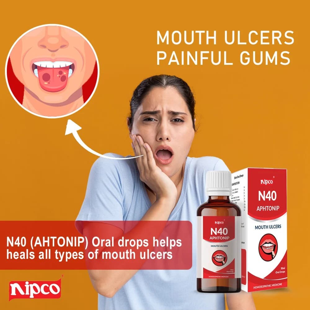 N40 (Aphtonip) – Mouth Ulcers drops 3