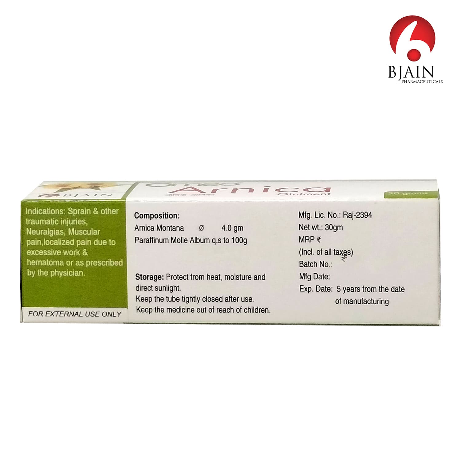 BJain Omeo Arnica Ointment 2