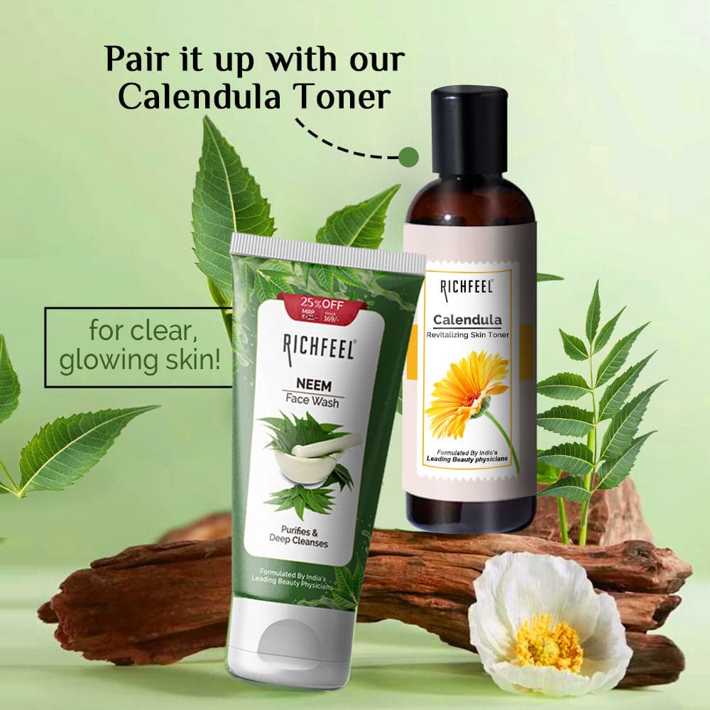 Richfeel Neem Face Wash 100g 8