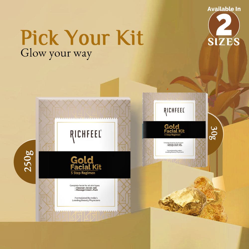 Richfeel Gold Facial Kit 30 g 4