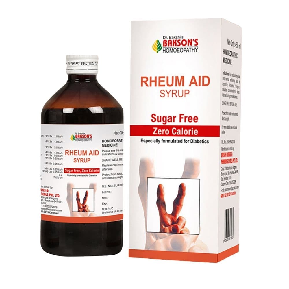 RHEUM AID SYRUP (SUGAR FREE)